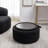 Savinien Upholstered Round Storage Ottoman-924381051