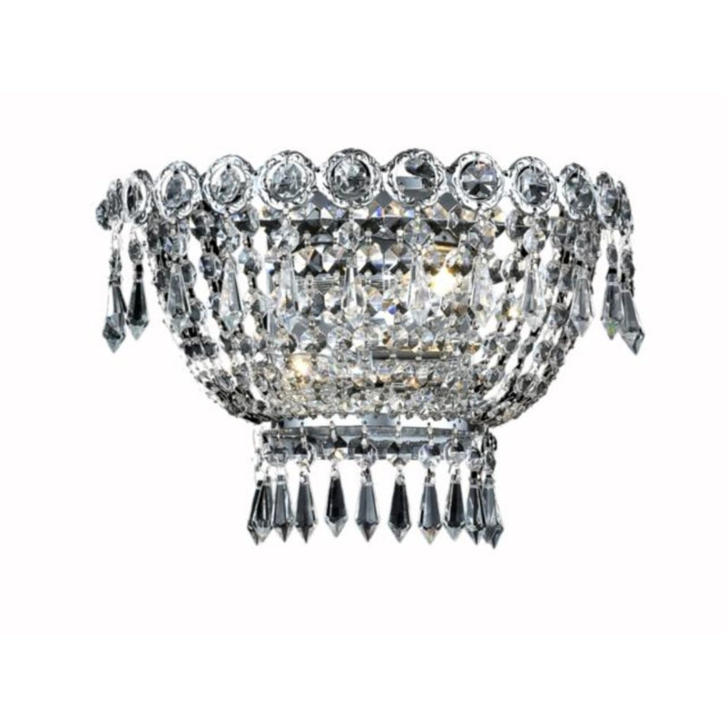 Stoltz Flush Mount, Chrome, Chrome