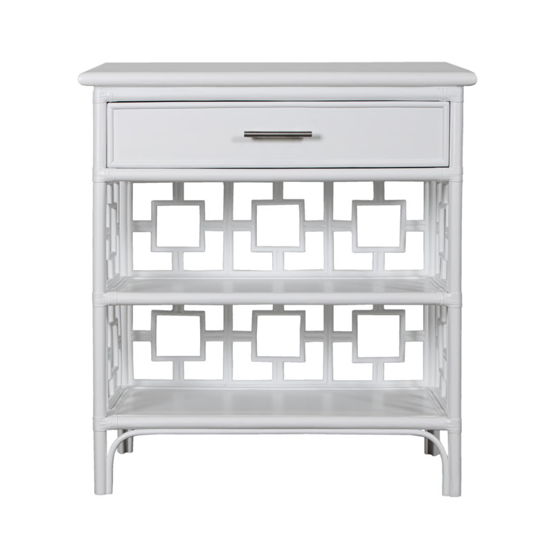 Sobe End Table, Bright White