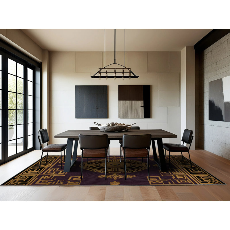 Renaissance Petal Rug, Rectangle 6' x 9'