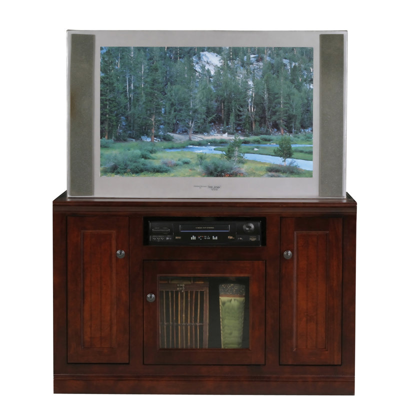 Didier Unfinished TV Stand for TVs up to 50", None, Tempting Turquoise