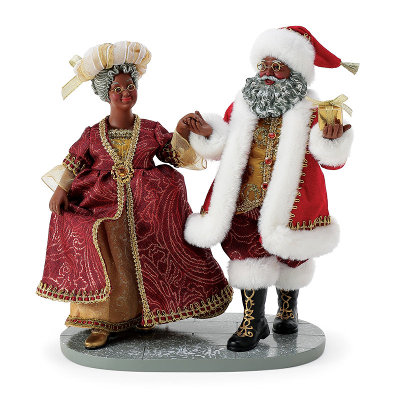 Figurine possible de père et fille habillée pour le bal de Noël 10,5 pouces Sports and Leisure