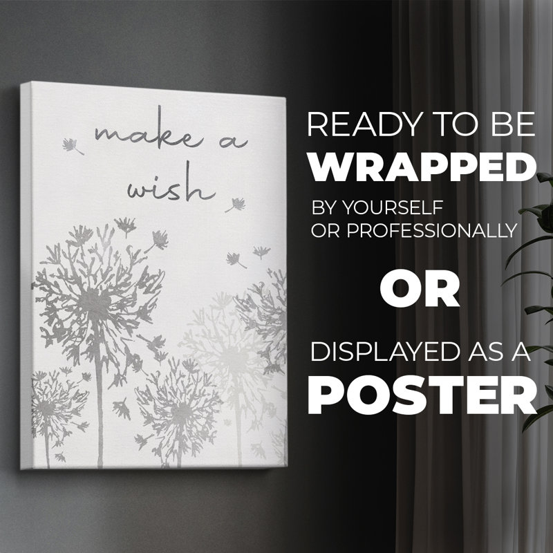 Make A Wish -Canvas Print Only - NOT FRAMED