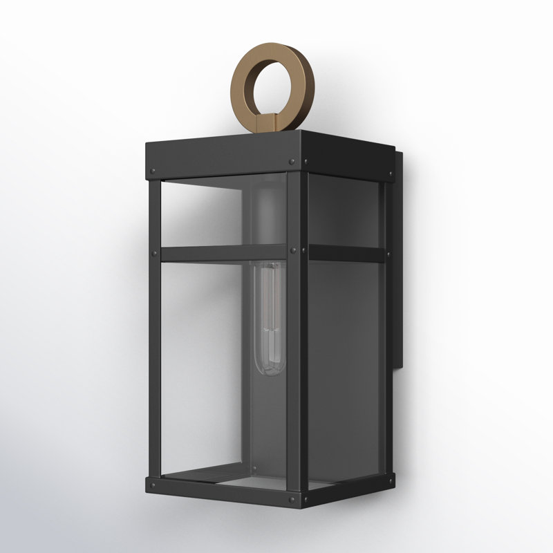 Amelia Aluminum LED Wall Light, 13" H x 5.5" W x 6.5" D