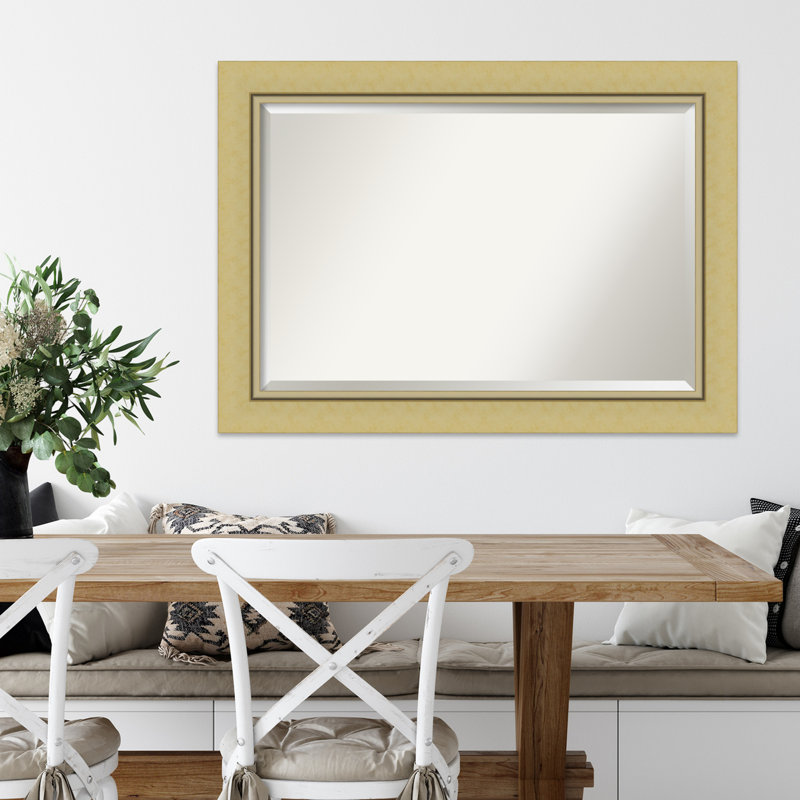 Flat Wall Mirror, 30.25" x 42.25"
