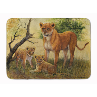 Dolcater Memory Foam Non-Slip Bath Rug