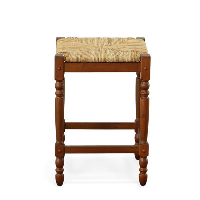 Chiem Counter Stool with Solid Wood Frame