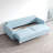 Vegas Sofa 90" Upholstered Sleeper Sofa-697997837