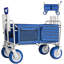 Outdoor Beach Wagon Cart With Chair Racks And Wheels