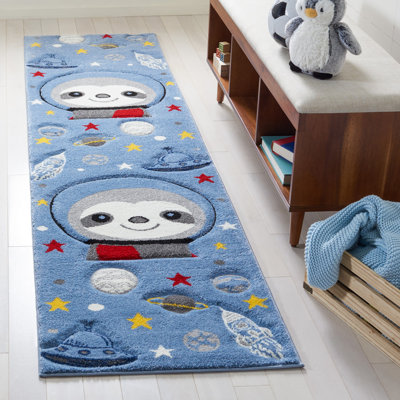 Tapis bleu Cartwright