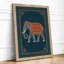 Ceremonial Elephant Eclectic - Framed Print-1040193561-1040193563