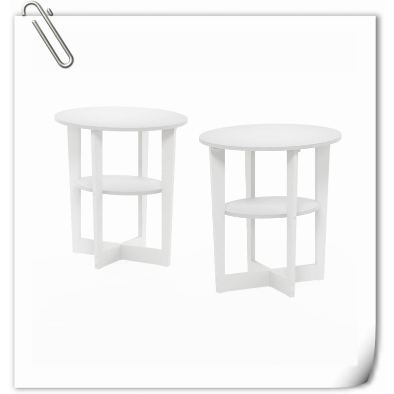 Table de bout avec rangement Makaira