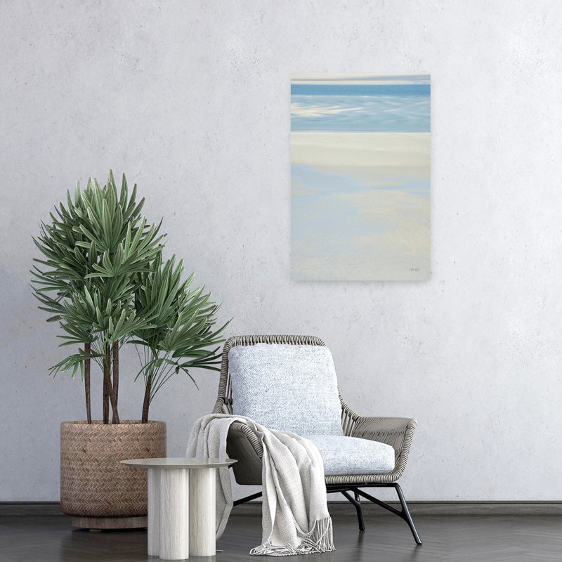 Art côtier abstrait Serenity III, H 24 po x l 16 po