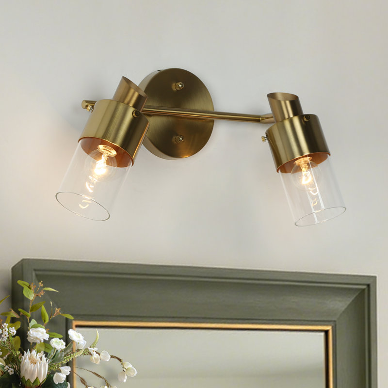 Izella 2 - Light Dimmable Modern Brass Vanity Light