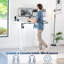 Bureau électrique à moteur simple VIVO avec contrôleur de mémoire à bouton-poussoir-129479303-129479294
