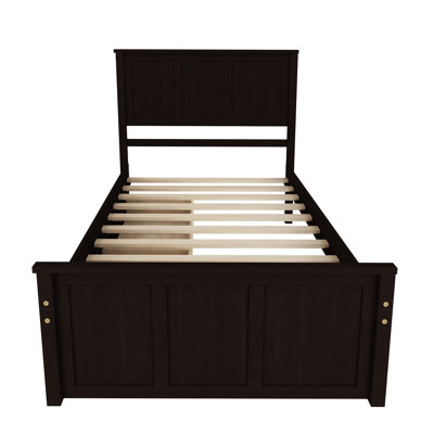 Lit plateforme simple avec rangement Yaqi