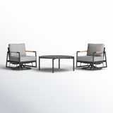 Ardys 2 - Person Patio Conversation Sets with Cushions