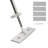 Flat Mop, Self Wringing, Microfiber Floor Cleaner With 4 Reusable & Washable Pads For Dry & Wet Floor Cleaning, Microfiber Flat Mop With Stainless Steel Handle For Hardwood Laminate Tile Vinyl
