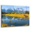 Grand Teton Reflections Moose par Chris Vest - impression sans cadre-1263199481