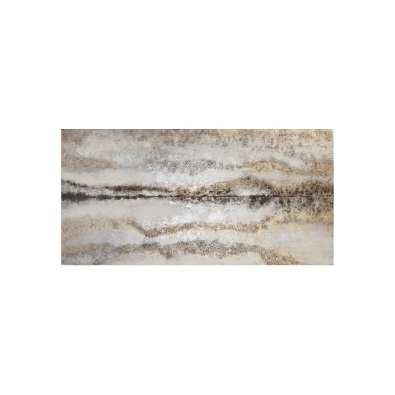 «Foggy Shade» par Beverly Fuller, reproduction d'art sur toile tendue, Couche de verre