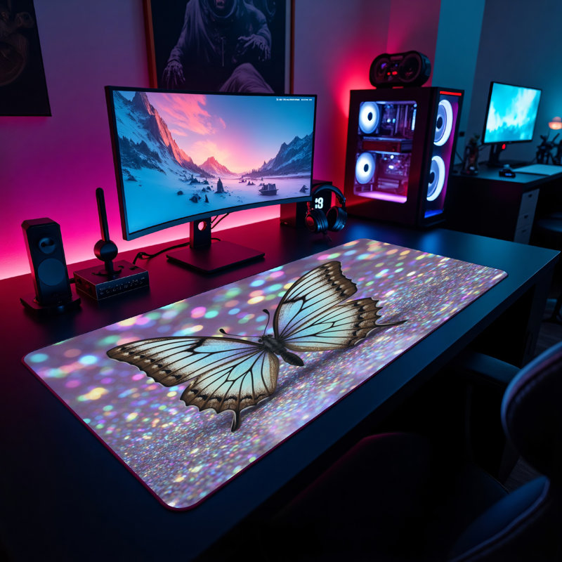Polyester Desk Pad, 23.6x13.8
