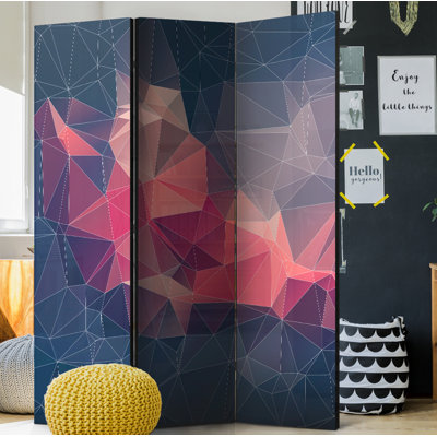 Wolfgang 172cm H Solid Wood Folding Room Divider