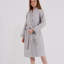 Hammd 100% Cotton Waffle Gender Neutral Mid-Calf Bathrobe with Pockets-1672021788-1672021790