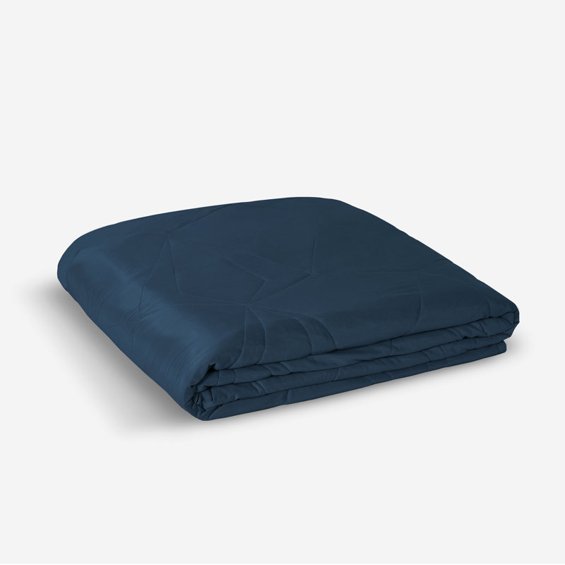 Couverture pour lit Bedgear - refroidissement instantané et évacuation de l'humidité, Bleu, Très grand