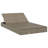 Latitude Run® 2-Person Sunbed With Cushions Poly Rattan-1100423332-1100423354