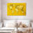 Aliaz Yellow Chromatic World Map-107687432