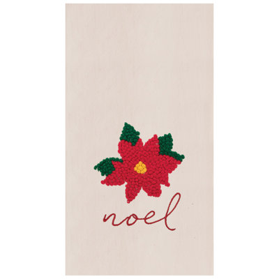 Serviette de cuisine Noel Poinsettia