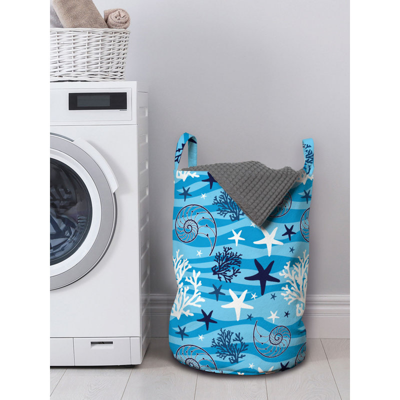 Fabric Laundry Bag with Handles