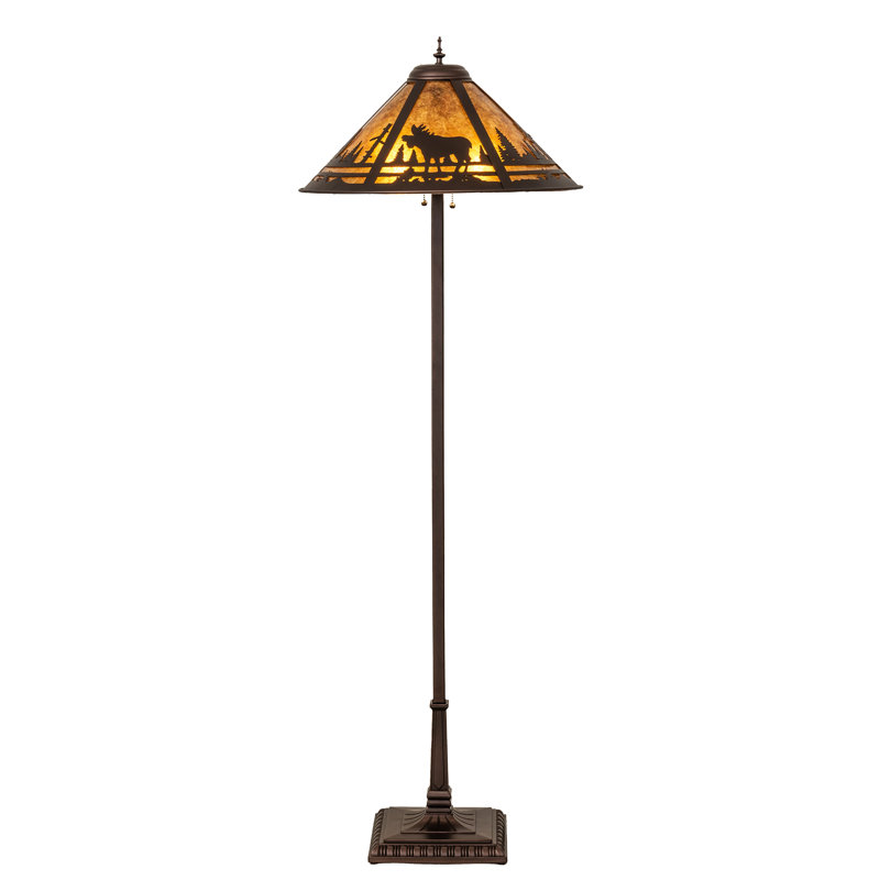 Rustic Lodge Floor Lamp