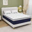 Matelas hybride mi-ferme 10 po avec mousse viscoélastique gélifiée et ressorts ensachés, support de bord-136620671