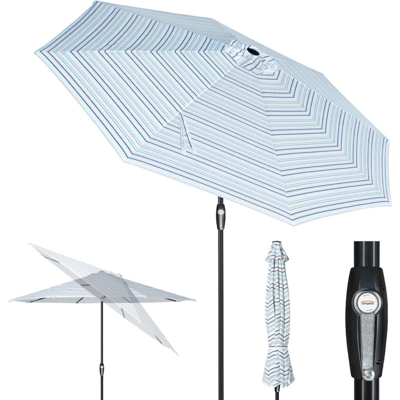 Parasol de plage 8 po Crayford