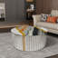 Table basse compacte blanche