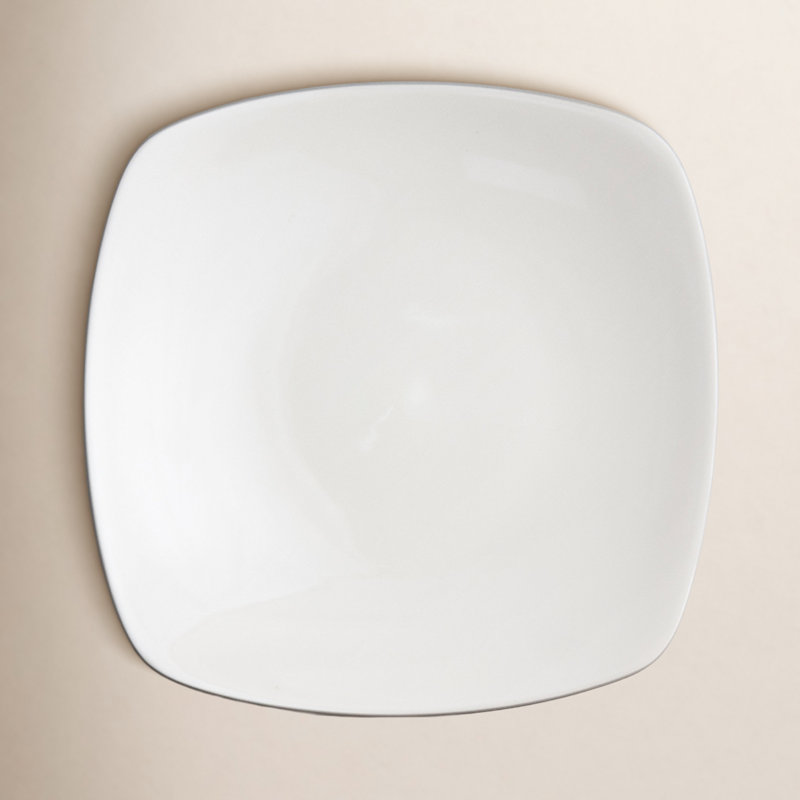Noritake Colorwave Square Salad Plates, 8-1/4", Slate