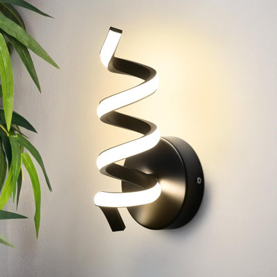 Wall light indoor LED wall lamp: staircase living room bedroom hallway modern design wall lamp 7W wall lights indoor warm white 3000K