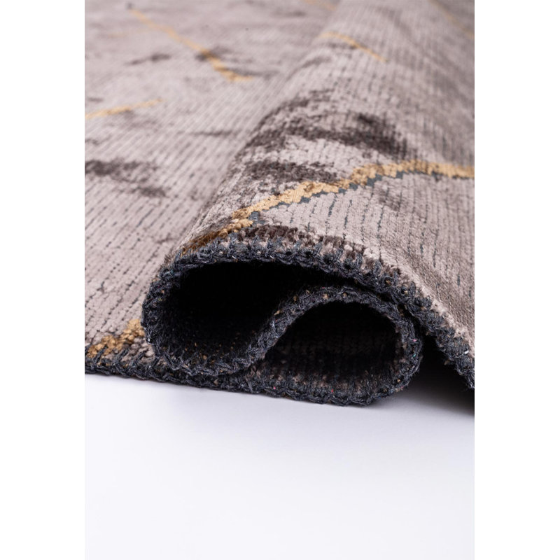 Rapture Abstract Area Rug, Rectangle 9'10" x 14'