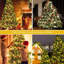 Guirlande de Noël avec guirlande lumineuse 200LED