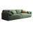 Green 100% Polyester Modular Sofa cushion couch-108605336-108605337