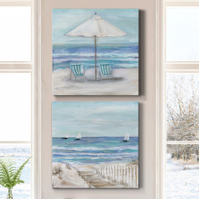 Gulf Shores II - ensemble de 2 peintures