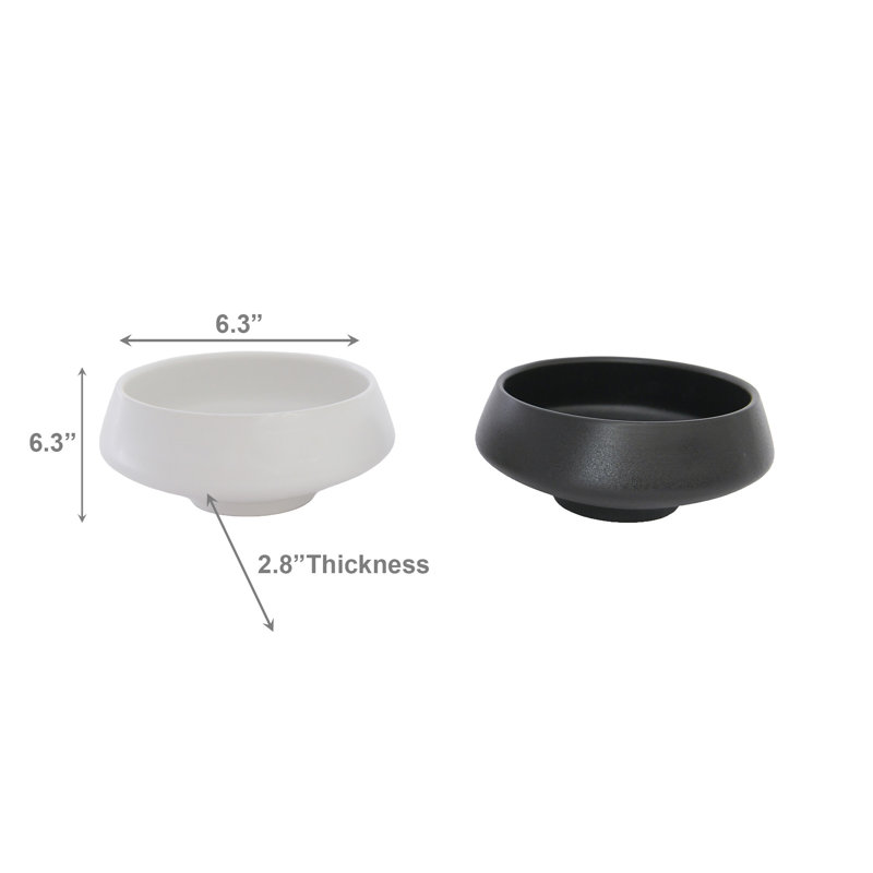 6" Vesta Ceramic Planter Asstd - Set Of 2