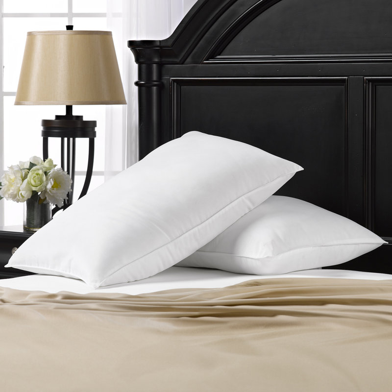 Ella Jayne White Hypoallergenic Down Alternative Queen Pillow Set
