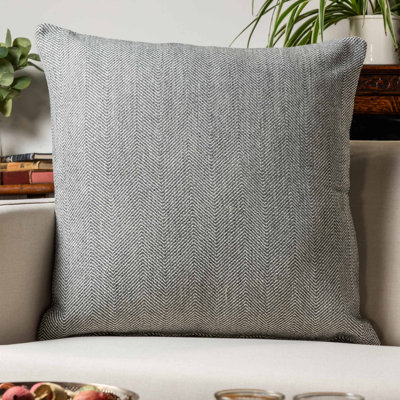 Grey Throw Cushion