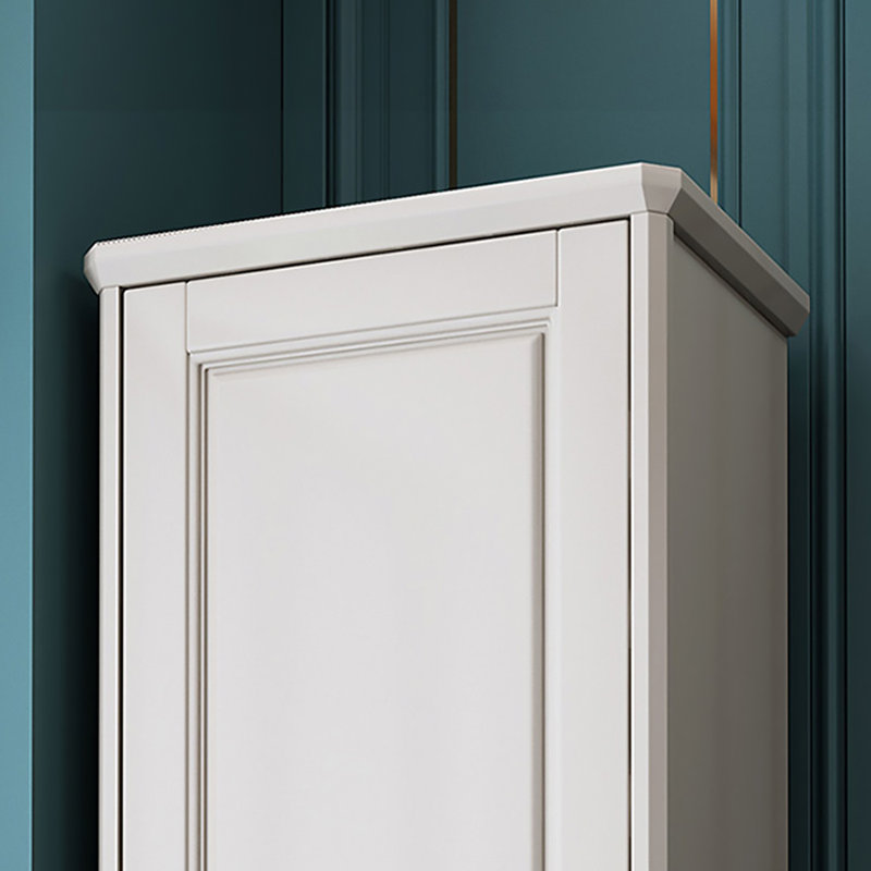 Garde-robe moderne et minimaliste en bois d'hévéa