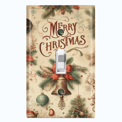 Nature Themed 1 - Gang Toggle Light Switch Standard Wall Plate