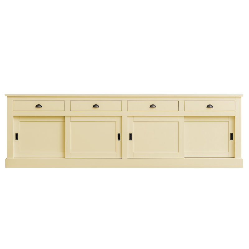 Ankit 300cm Sideboard, Light Ivory