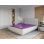 Matelas pour lit d'eau rigide sans ondulation 99 pour cent avec réduction de mouvement avancée et soutien pour soulager la pression, cadre non inclus, très grand