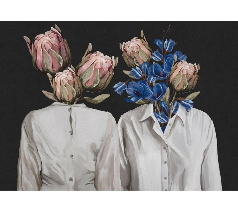 Wrapped Canvas Print, 50.8 cm H x 76.2 cm W, Dark Gray
